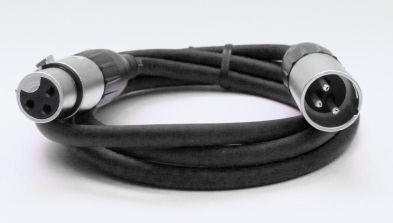 Mikrofonkabel Alcatel XLR male/female, 1,5 Meter, schwarz