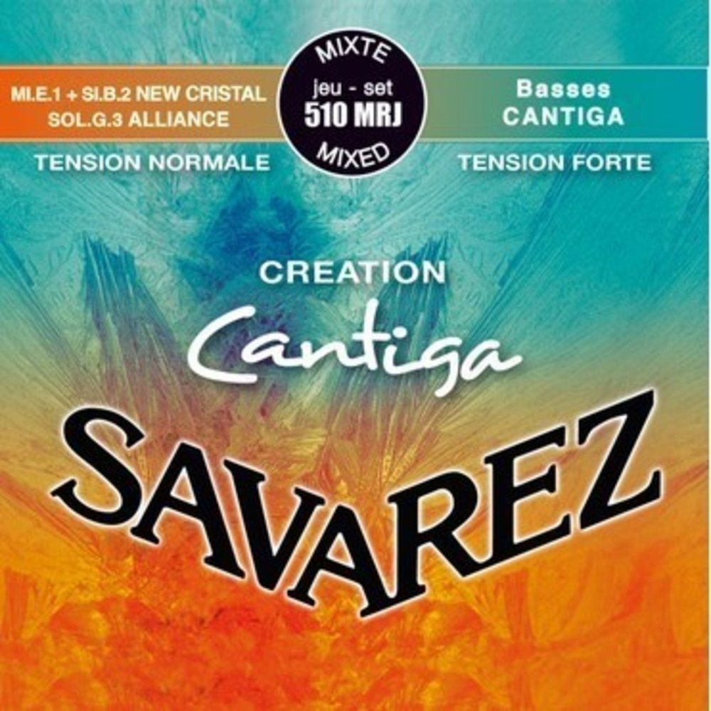 Savarez 510MRJ Cantiga Nylonsaiten-Satz für Konzertgitarre  Mixed Tension_00053475_