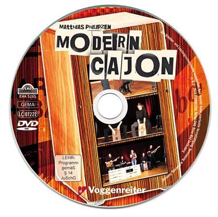 Noten ABVERKAUF !!! Modern Cajon Matthias Philipzen incl. DVD Voggenreiter 0681