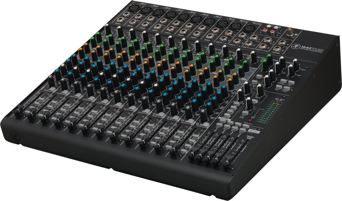 Mackie 1642-VLZ4 Mixer 16-Kanal mit integriertem Netzteil 