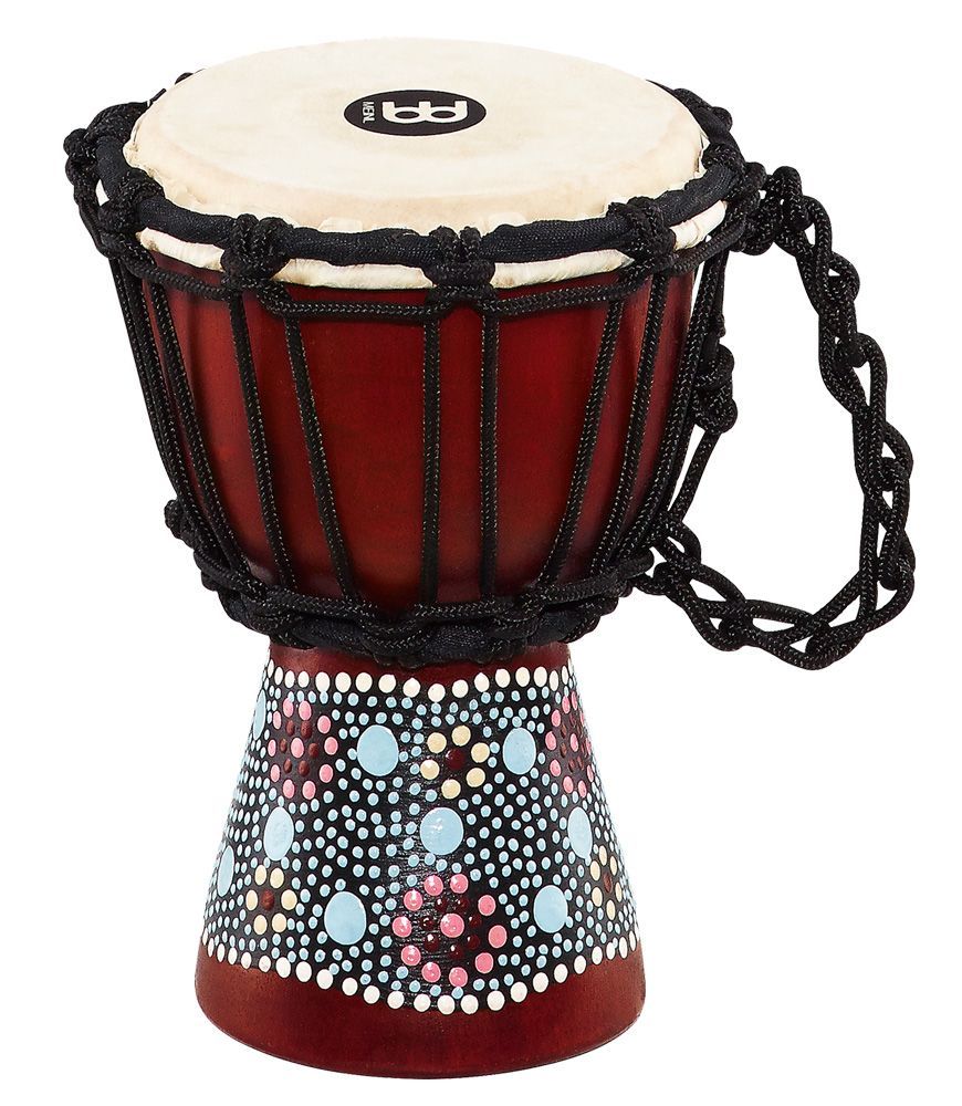 Meinl HDJ8-XXS Mini Djembe flower design