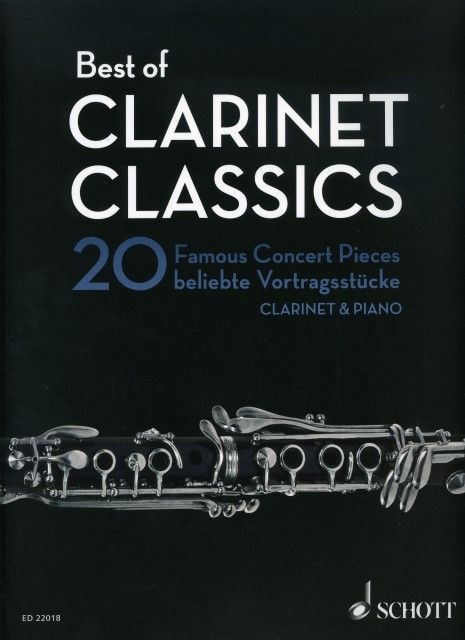 Noten Klarinette Best of Clarinet Classics Schott ED 22018 Klarinette Klavier  - Onlineshop Musikhaus Markstein