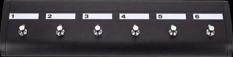 Marshall MRPED91016 programmierbarer 6 fach Footswitch  - Onlineshop Musikhaus Markstein