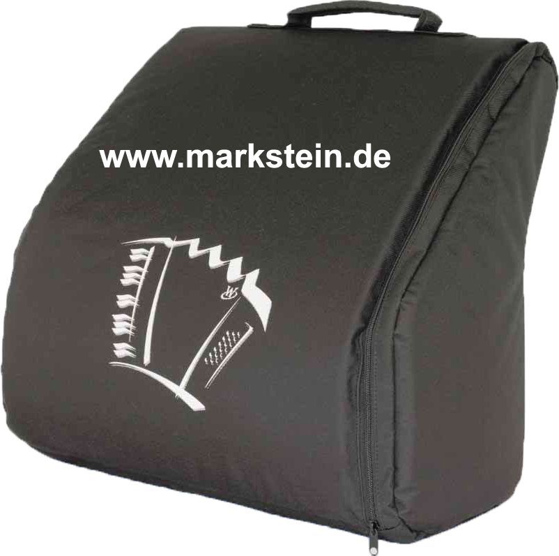 Weltmeister Akkordeon 96-Bass Rucksack-Gigbag schwarz, Topas, Cassotto 374