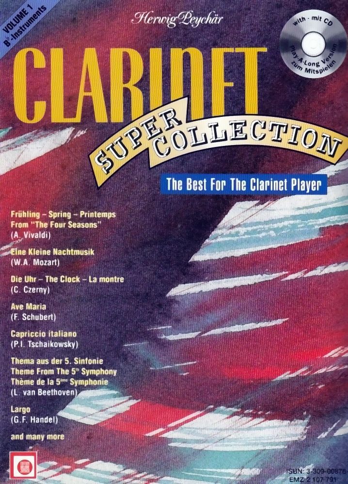 Noten CLARINET SUPER COLLECTION 1 für Klarinette incl. CD EMZ 2107791
