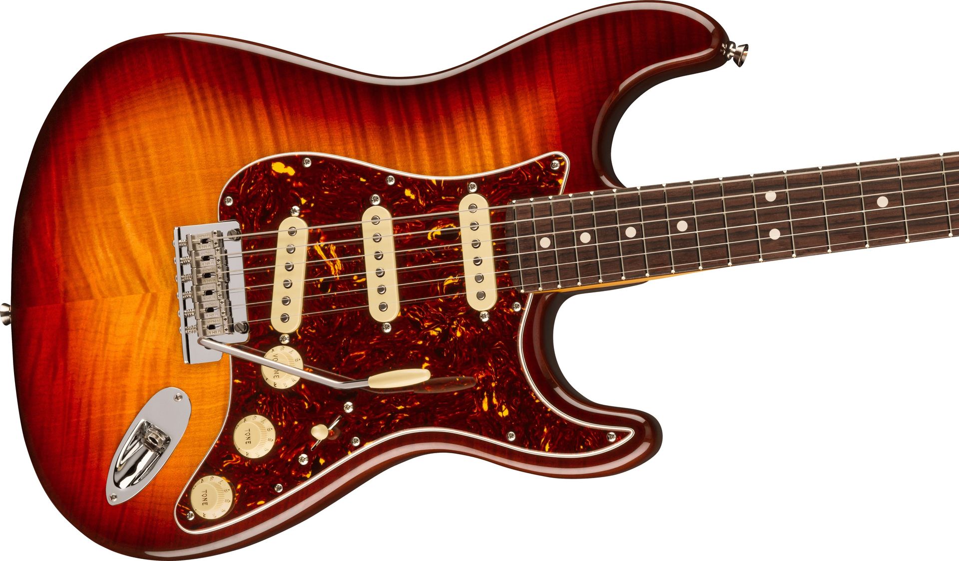 Fender American 70th AnniversaryPro II Strat RW CM  incl. Koffer_00052807_