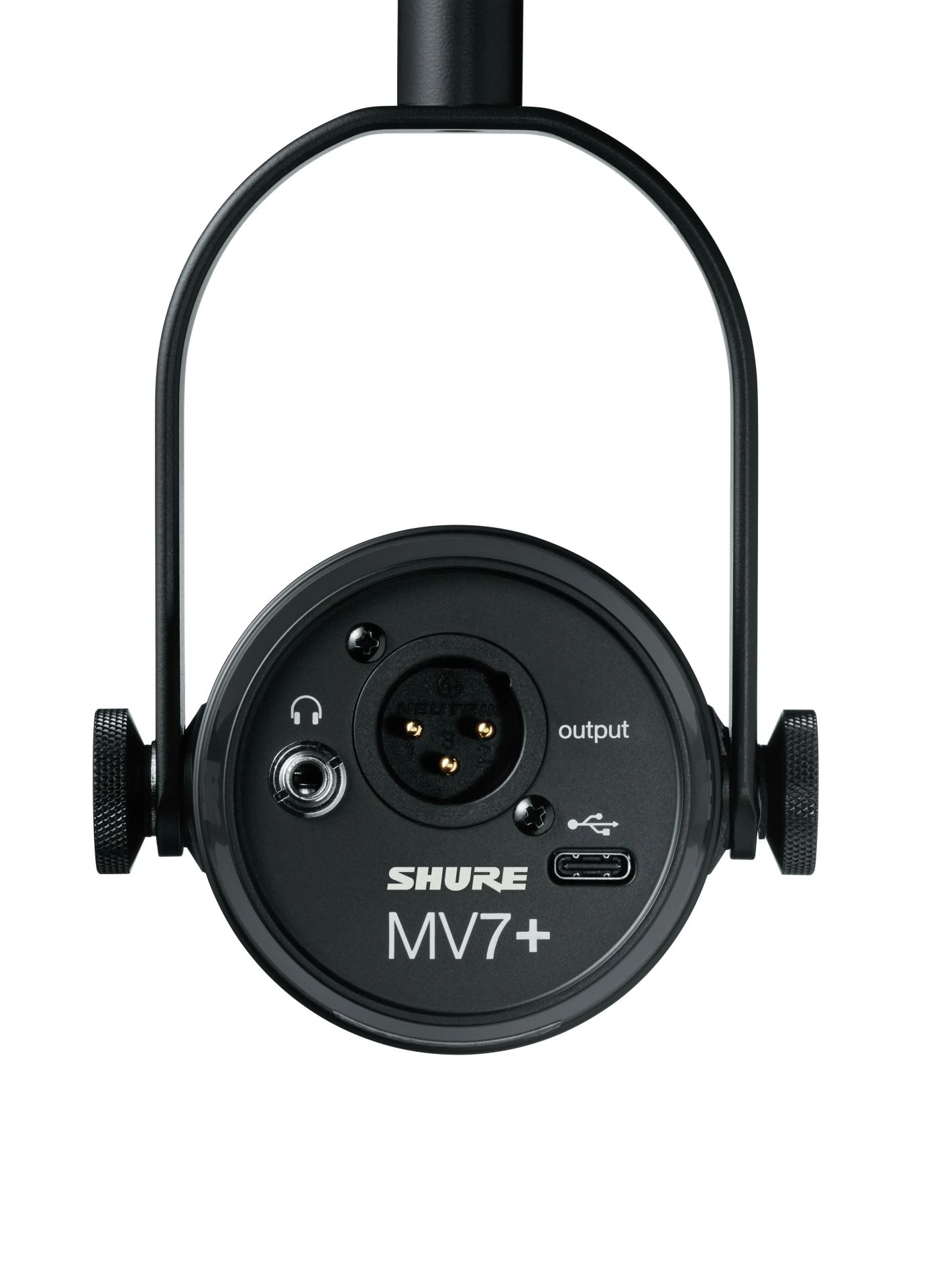 Shure MV7+-K Dynamisches Podcast-Mikrofon schwarz