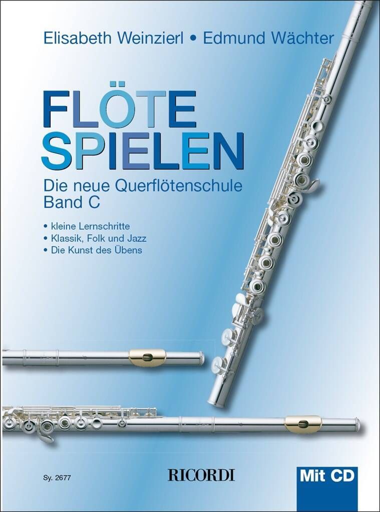 Noten Flöte spielen Band C Querflötenschule Weinzierl Ricordi SY 2677 Querflöte