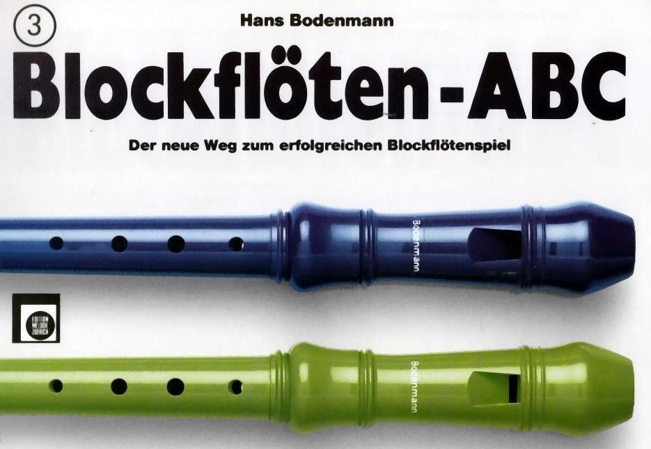 Noten Blockflöten-ABC Band/Vol. 3 Hans Bodenmann EMZ 2107598 Blockflöte