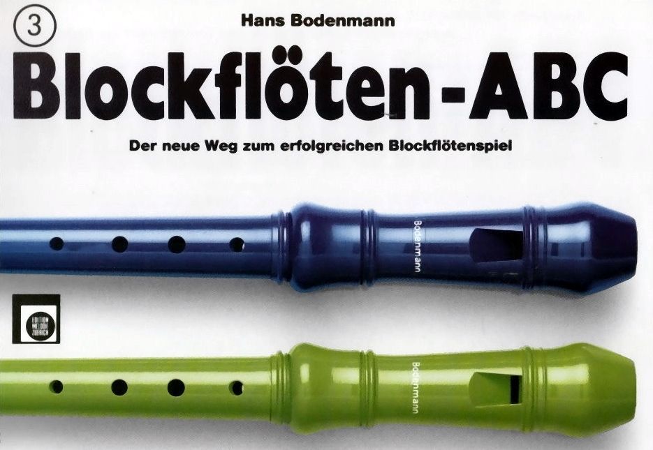 Noten Blockflöten-ABC Band/Vol. 3 Hans Bodenmann EMZ-2107598 Blockflöte