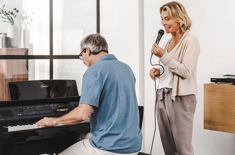 Yamaha CVP-909 PE Digitalpiano Begleitautomatik