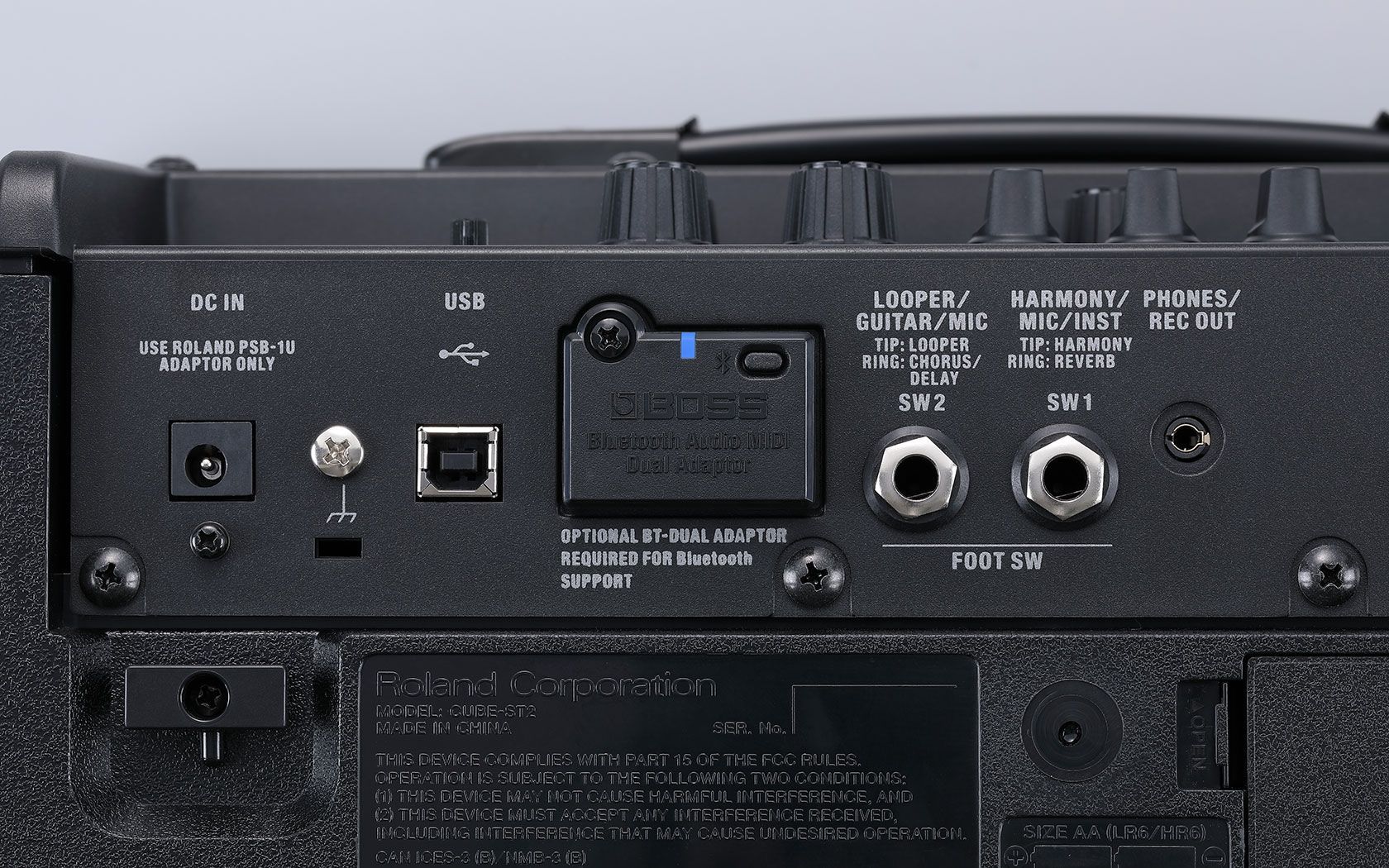 Boss BT-DUAL Bluetooth® Audio MIDI Dual-Adapter