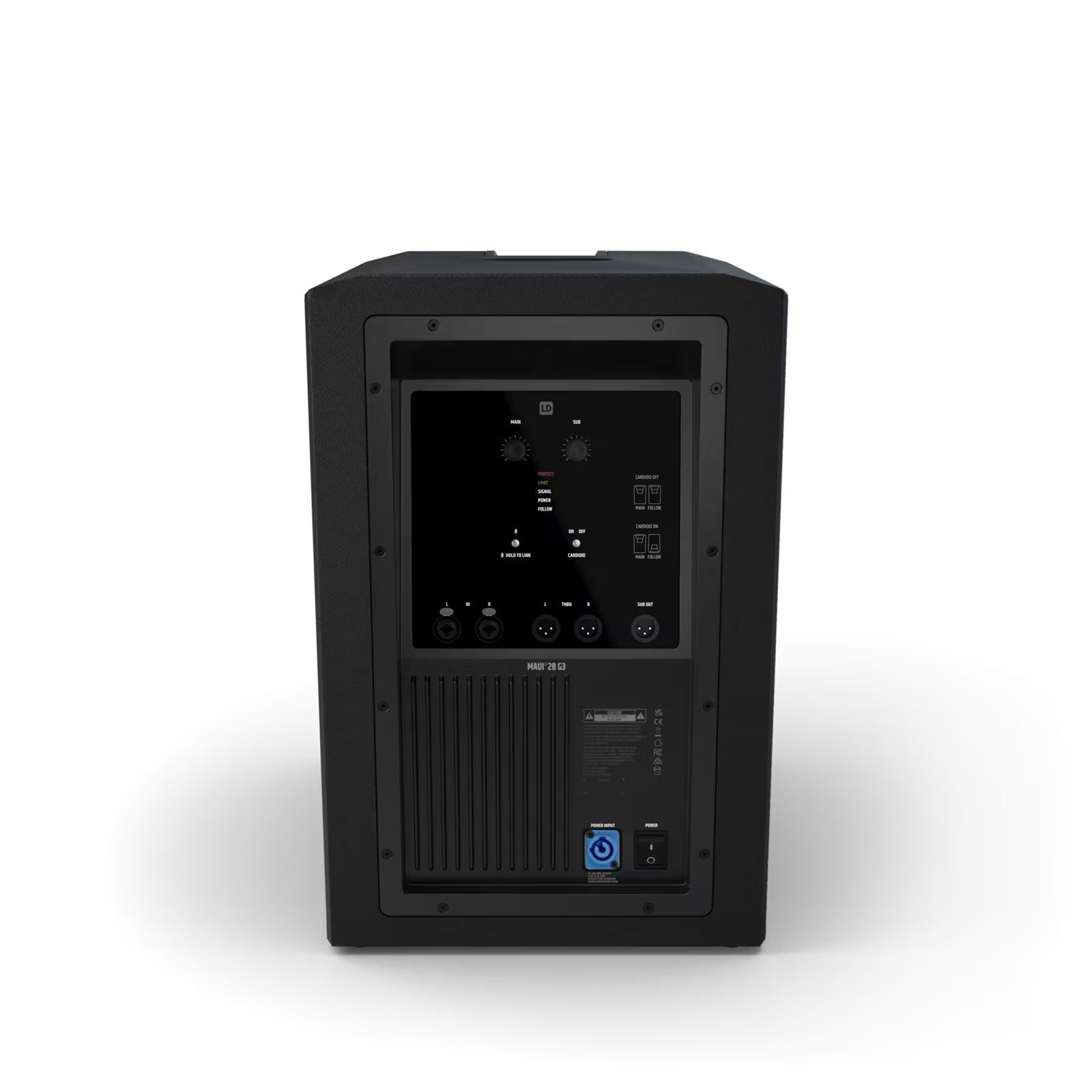 LD Systems Maui 28 G3 Kompaktes Säulensystem mit Bluetooth schwarz NEU_00052286_