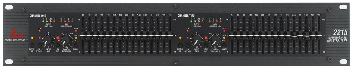 dBX 2215 Dual Equalizer mit Limiter