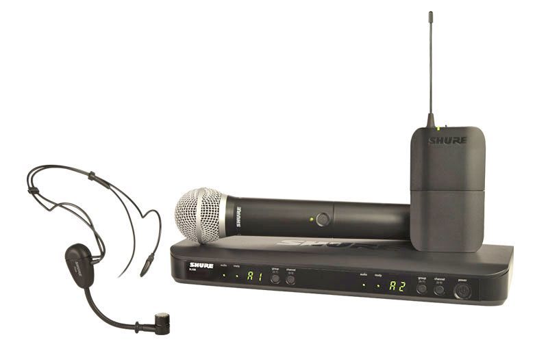 Shure BLX1288E/PG31-S8 Combo Vocal / Headset Wireless System, Drahtlosmikrofon