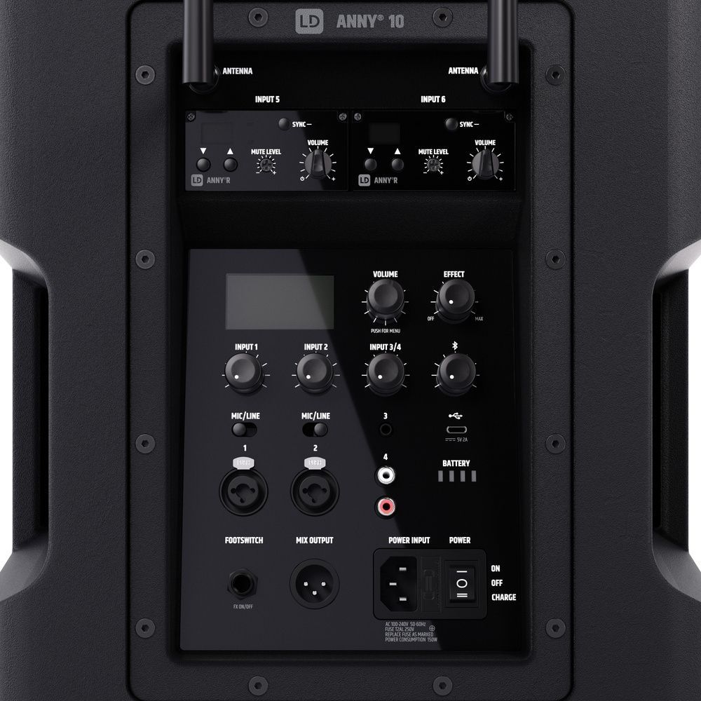 LD Systems ANNY 10 HHD 2 B5 Akkubetriebene Bluetooth-Lautsprecherbox LD Systems ANNY 10 HHD 2 B5 Akkubetriebene Bluetooth-Lautsprecherbox