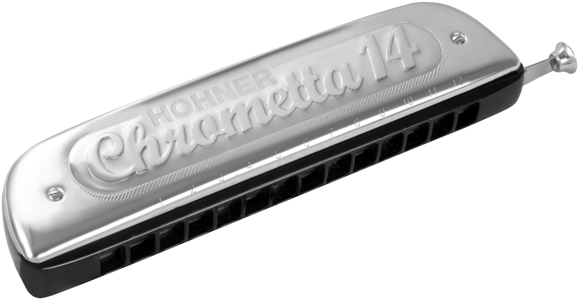 Hohner Chrometta 14 C /56 Mundharmonika HOM25701
