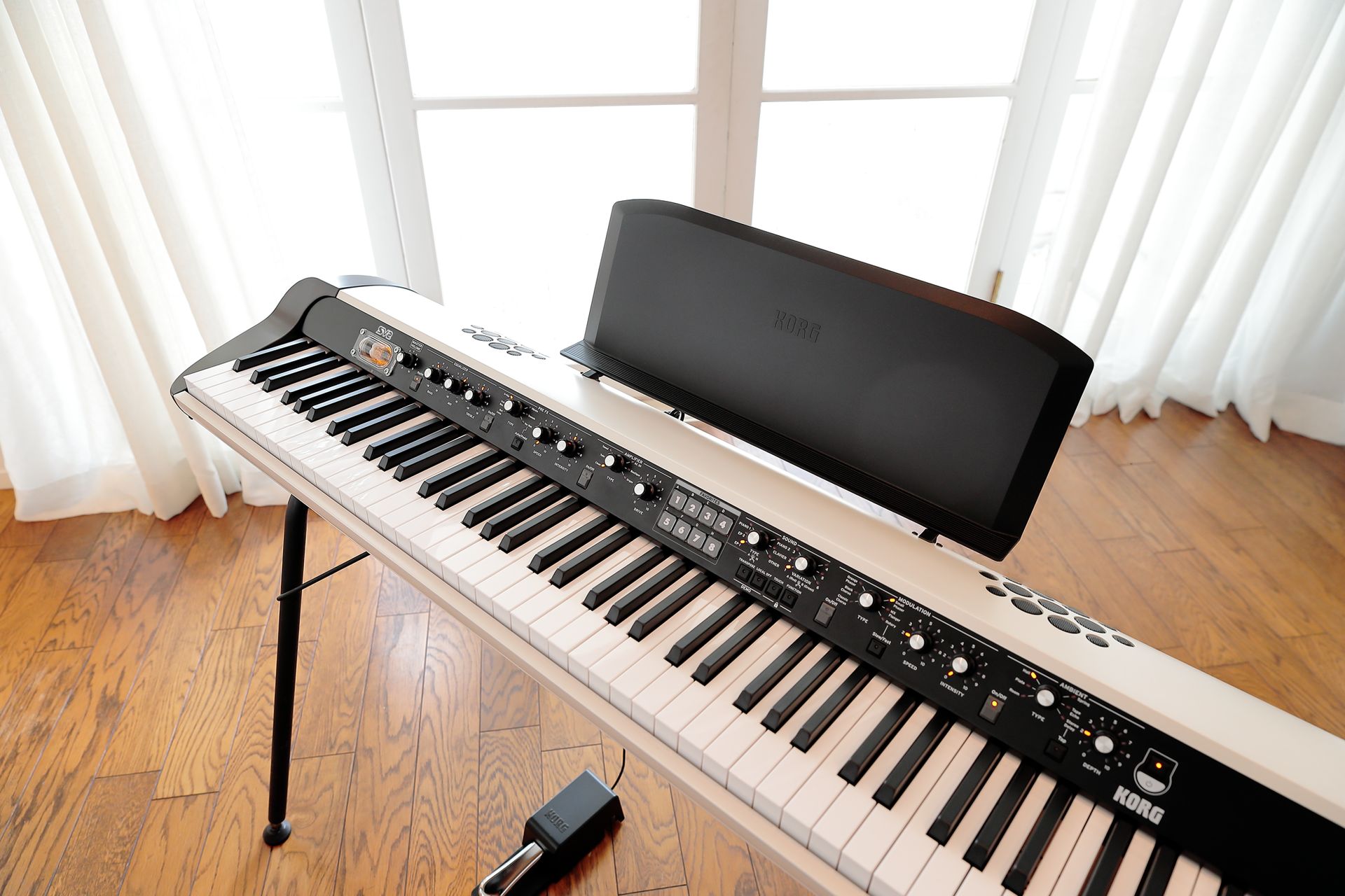 Korg SV-2-88 S BK Stagepiano Digitalpiano - 