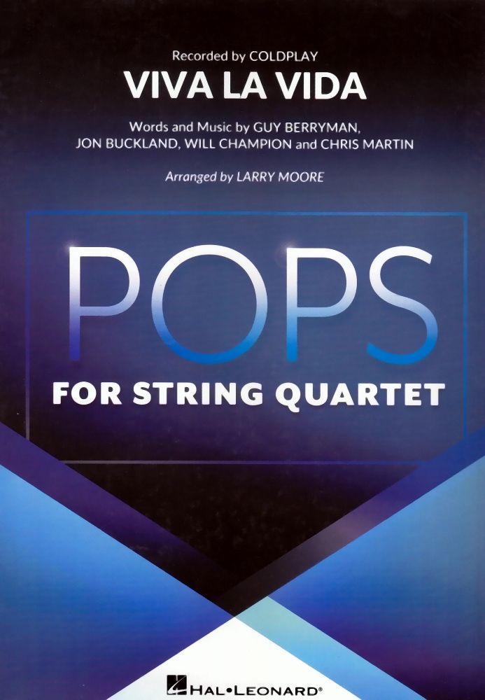 Noten Viva La Vida Streichquartett Streichensemble HL 04490831 POPS