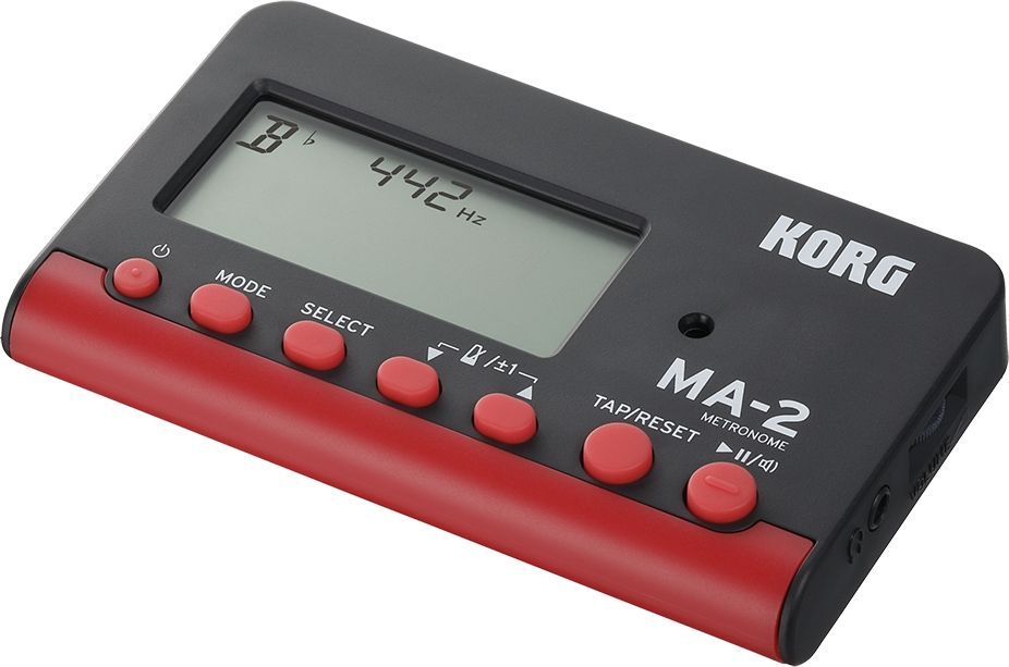 Korg MA-2 black/red, DigitalMetronoml mit Ohrhöreranschluss, Display, Speaker