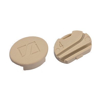 Sennheiser Clip Set (5 Paar) für HSP4 Headset beige,  Reststand