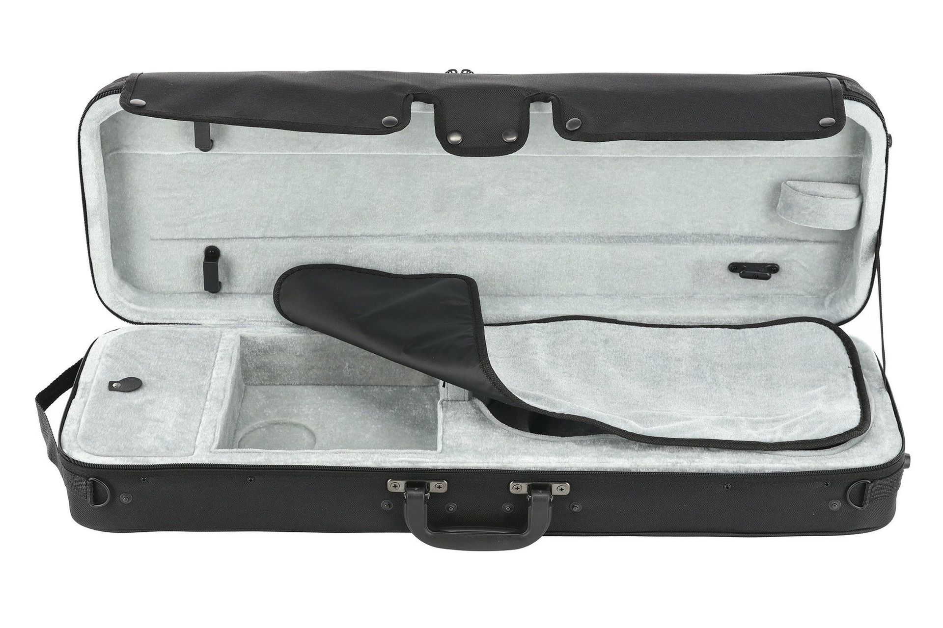 Etui Violine 4/4 Größe CVK-01 Koffer schwarz/grau, Rucksackträger_00009280_