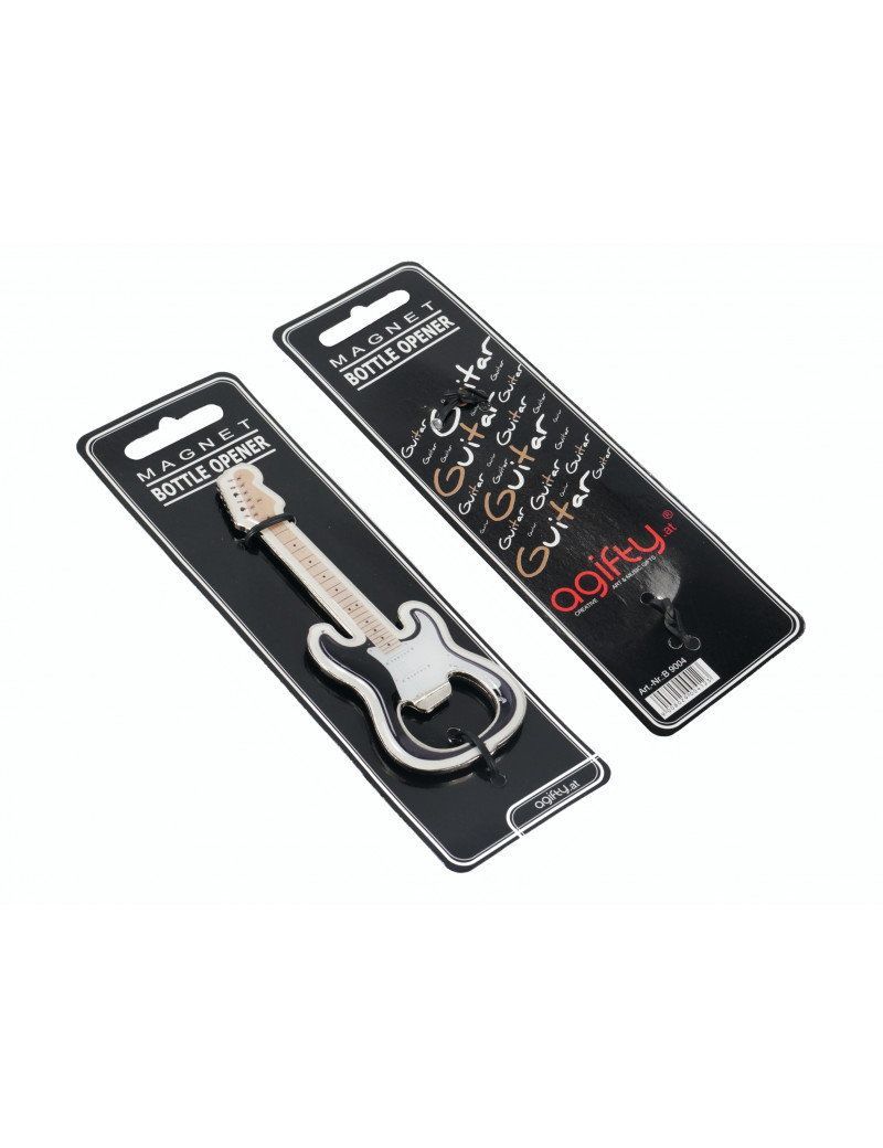Flaschenöffner E-Gitarre ca. 12 cm - farbig & magnetisch_00054938_