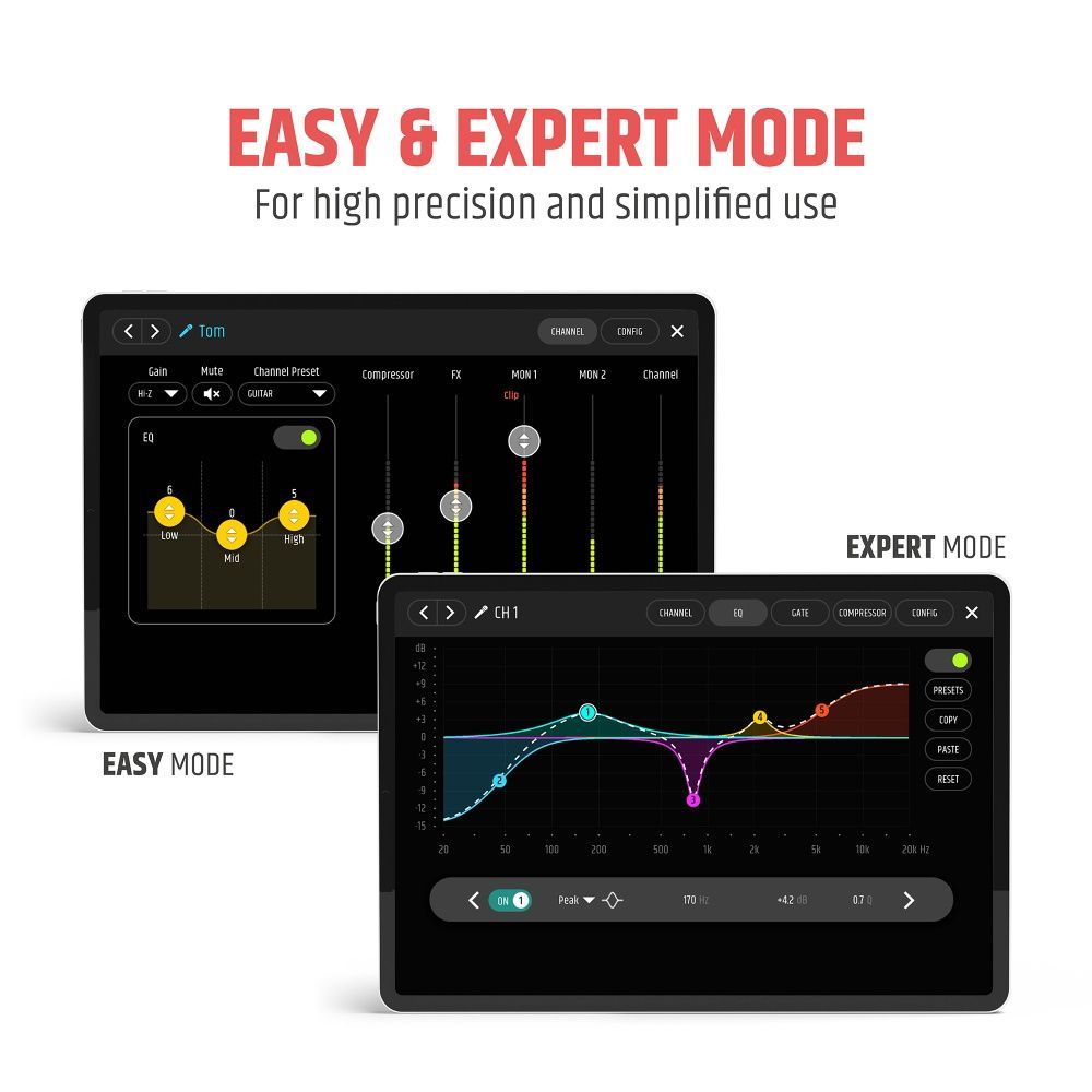 LD Systems Maui 11 G3 MIX Cardioid Säulen PA System mit Digitalmixer