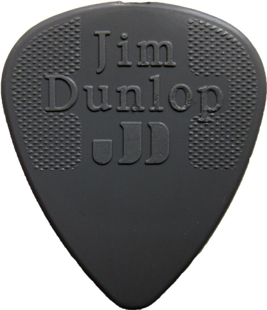 Jim Dunlop Nylon Pick 0,88 mm Dark Grey Plektrum für Gitarre