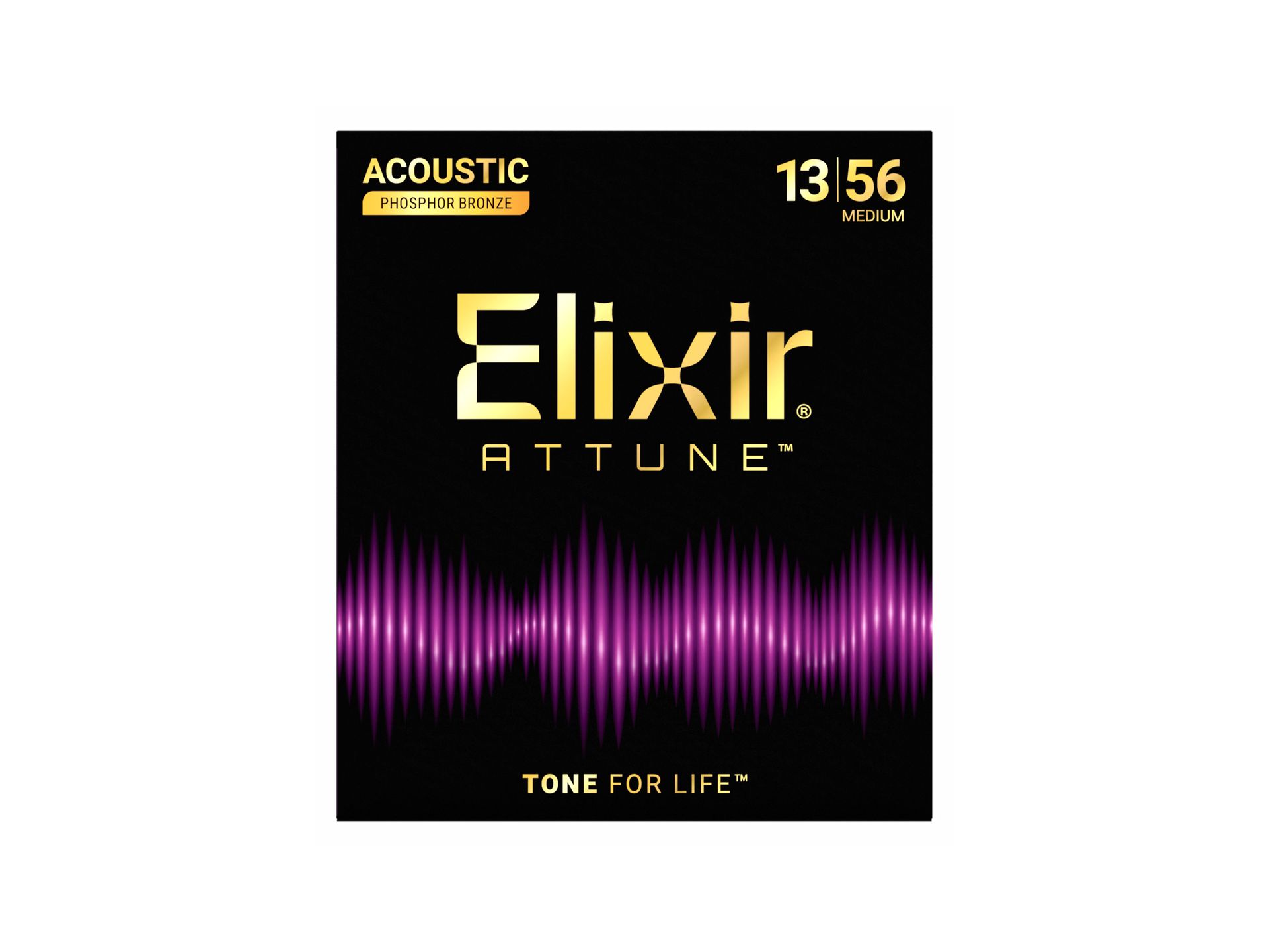 0733132211029 - Akustik-Saiten ATTUNE Phosphor Bronze 6-String 013-056