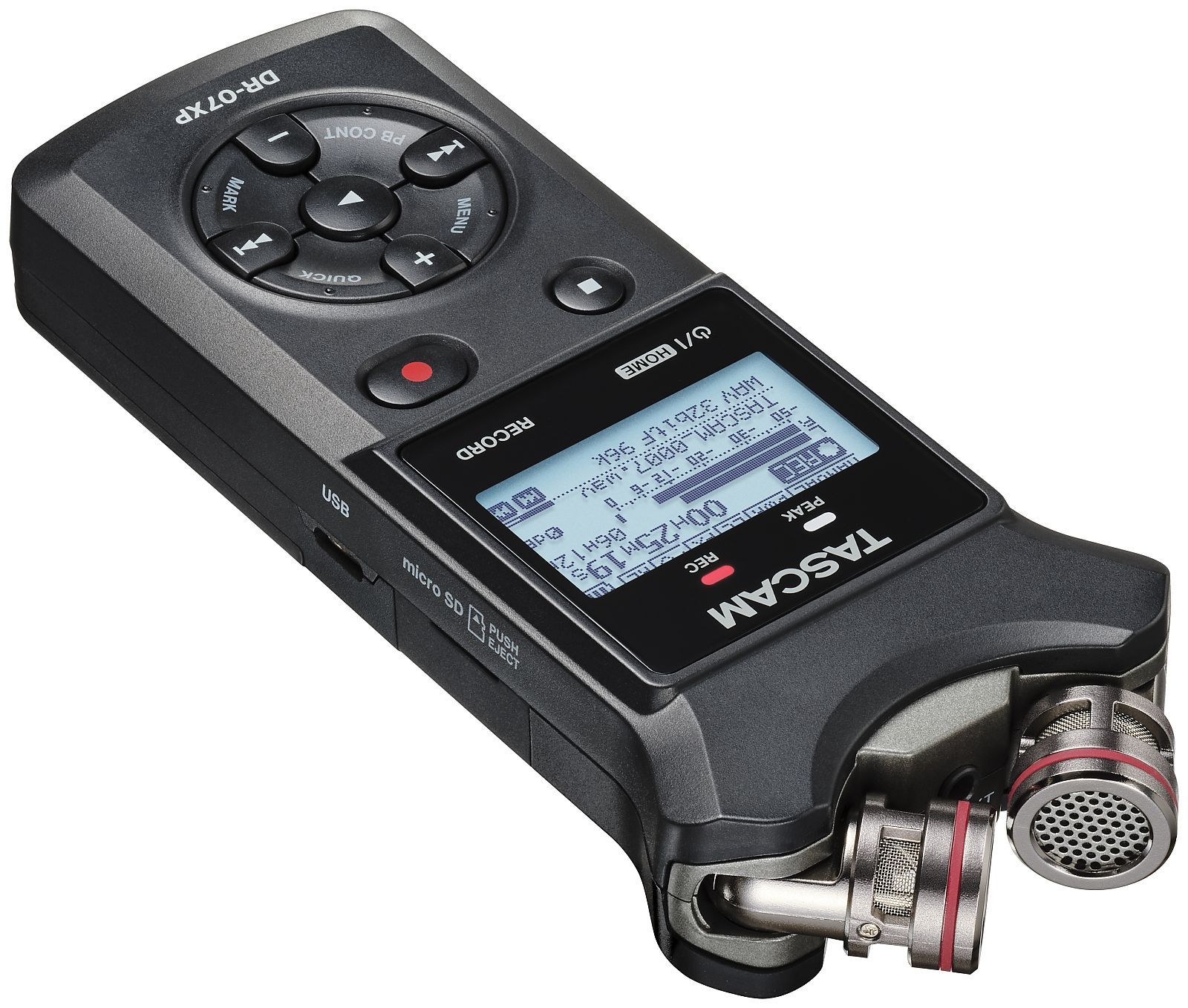 Tascam DR-07XP Tragbarer Stereo-Audiorecorder mit USB-Interface