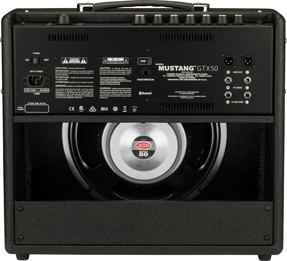 Fender Mustang GTX50  Modeling Combo