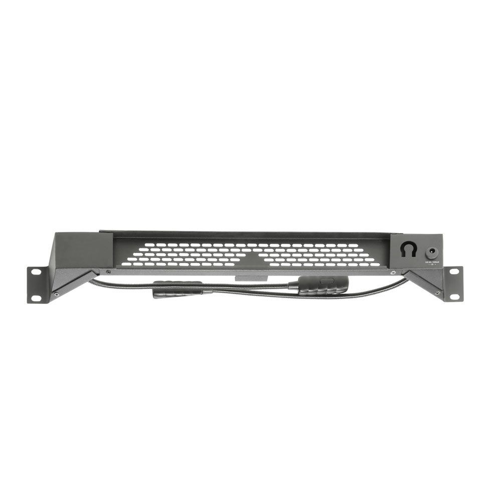 Adam Hall  87463 ULTRA C 19" LED Racklight mit 2 Schwanenhälsen 30,5cm