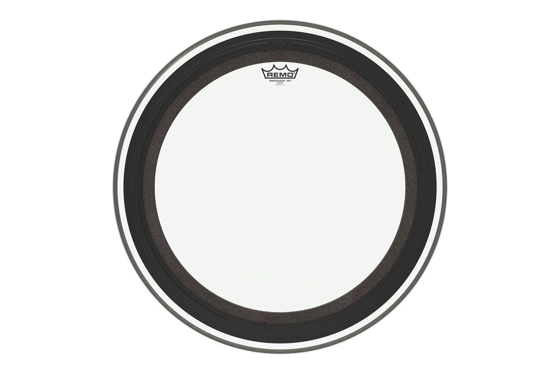 Remo 22" Ambassador SMT clear Bassdrumfell_00053159_