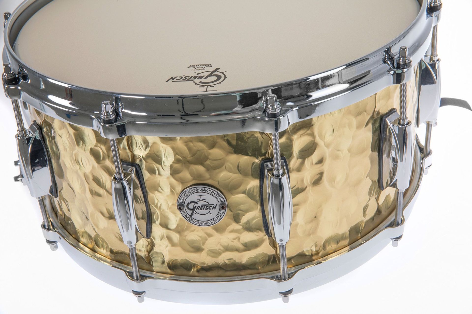 Gretsch 14"x6,5" Hammered Brass Snare Gretsch 14"x6,5" Hammered Brass Snare