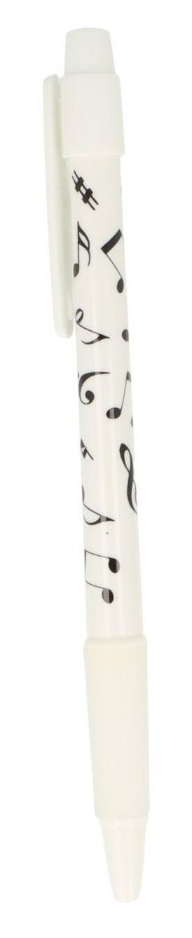 4250926780340 - Noten-Mix-Kugelschreiber Farbe weiß Material Kunststoff