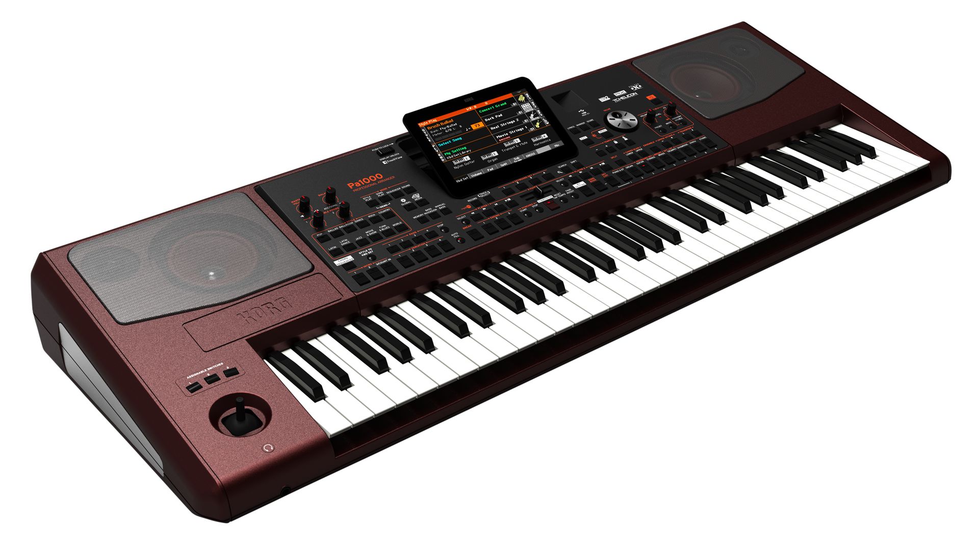 Korg PA-1000 MUSIKANT Entertainer-Workstation mit über 430 Styles,