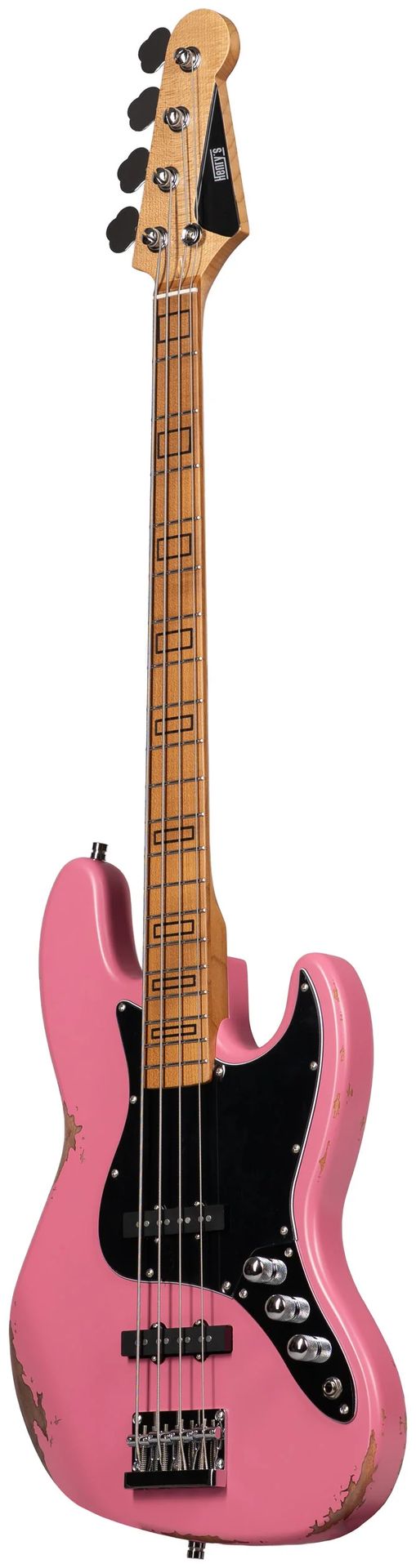 Henry`s Lizard DB2-05 Dragon - Pink Aged  E-Bass _00055220_
