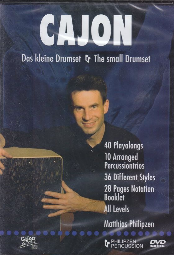 DVD CAJON Matthias Philipzen umfasst Grundlagen & Styles_00009425_
