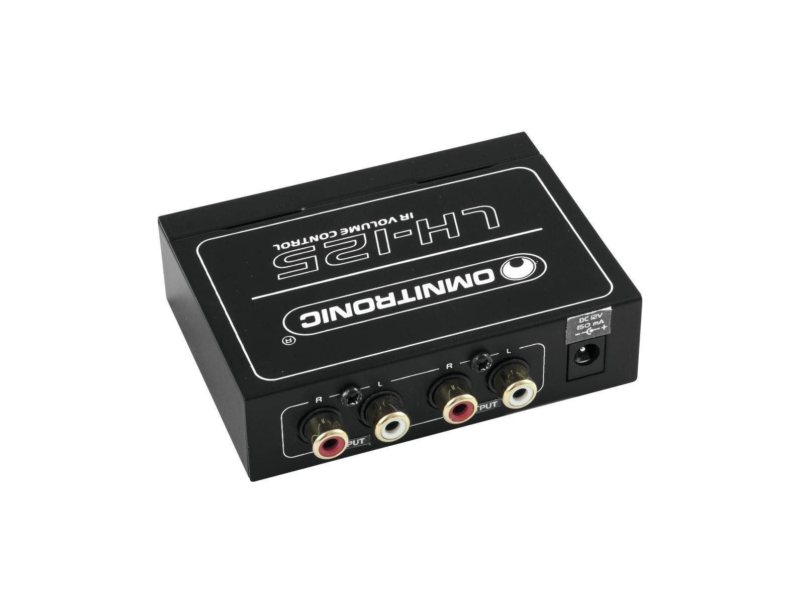 OMNITRONIC LH-125 IR-Lautstärkeregler mit IR-Fernbedienung_00049443_