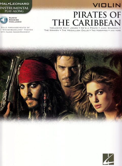 Noten Pirates of caribbean Fluch der Karibik Violine 842190 Geige Noten Pirates of caribbean Fluch der Karibik Violine 842190 Geige