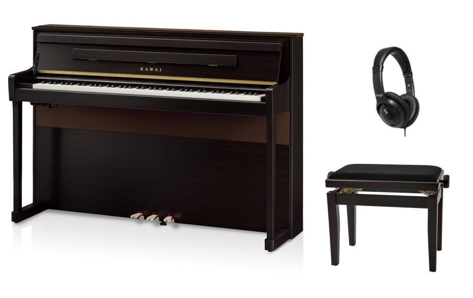 KAWAI CA-901R Set E-Piano Rosenholz matt + Klavierbank u. Kopfhörer_00051704_