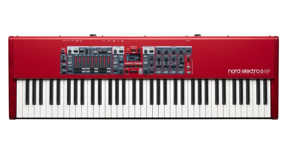 Clavia Nord Electro 6 HP Synthesizer mit 73 Tasten - Hammermechanik