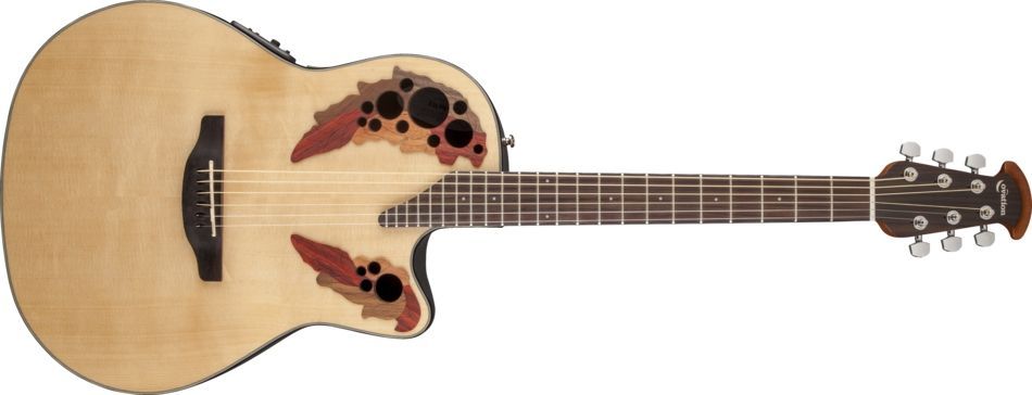 Ovation Celebrity Elite CE44-4 Akustikgitarre mit PU Natural