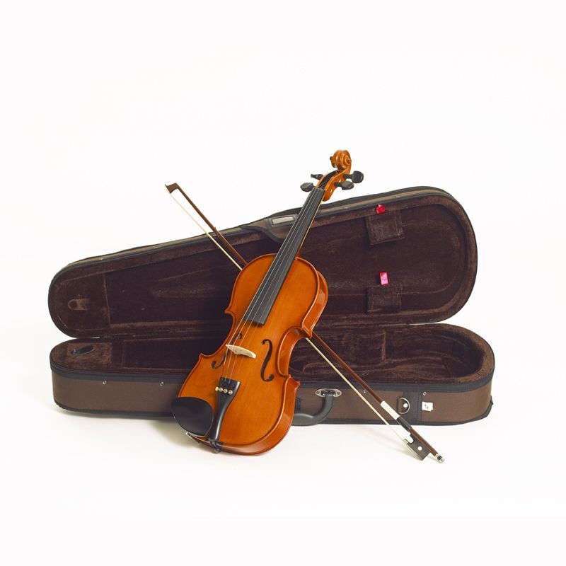 Stentor Violine Standard 1/4 SR-1018F2  Garnitur mit Koffer u. Bogen