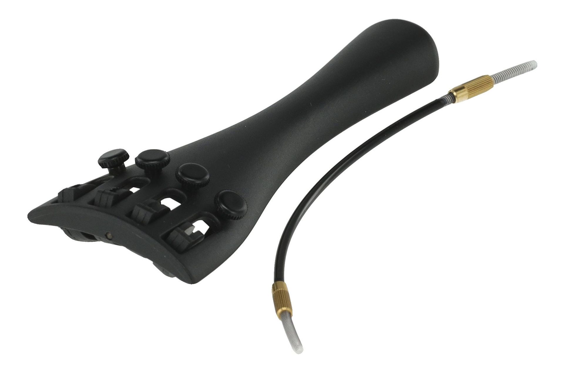 128999 Wittner Saitenhalter Violine 4/4 Leichtmetall mit Feinstimmern