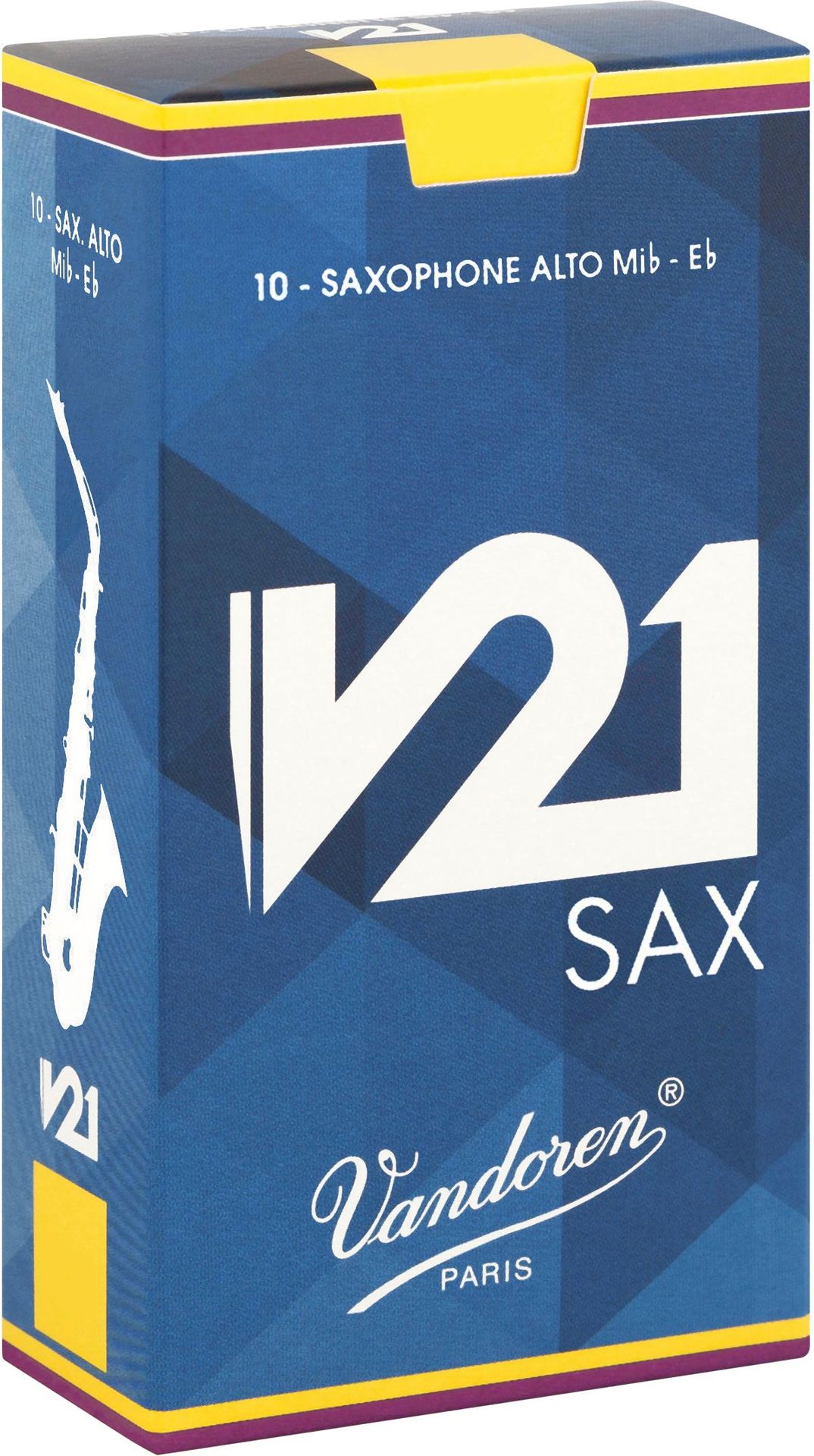 Vandoren Blatt V-21 Altsaxophon 3,0 -  ( in Stärken ab 2,5 - 5.0 erhältlich)V21