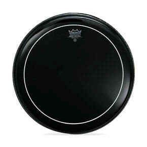 Remo 22" Pinstripe ebony Bassdrumfell doppellagig schwarz_00012910_