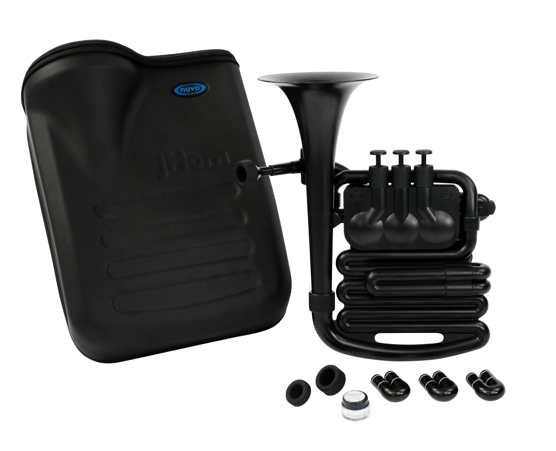 0735850173122 - NUVO J Horn Kinder Euphonium schwarz für Kinder ab 4 Jahren