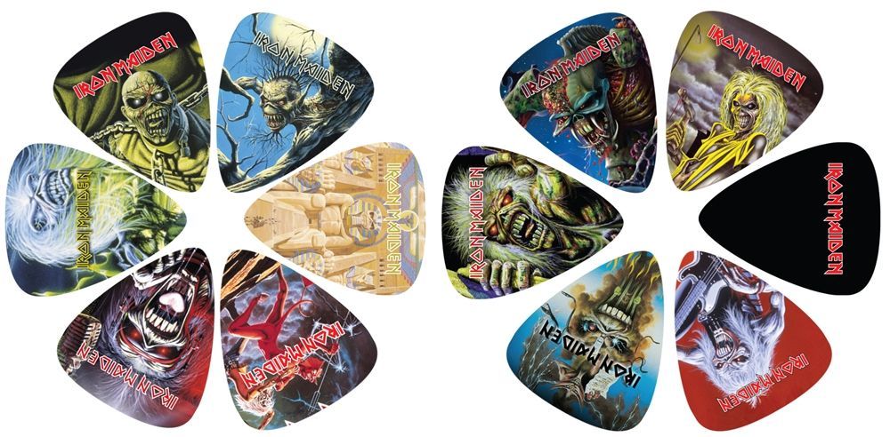 Perri's Pick LP12-INM1 Iron Maiden Plektrenset mit lizensiertem Aufdruck_00065154_